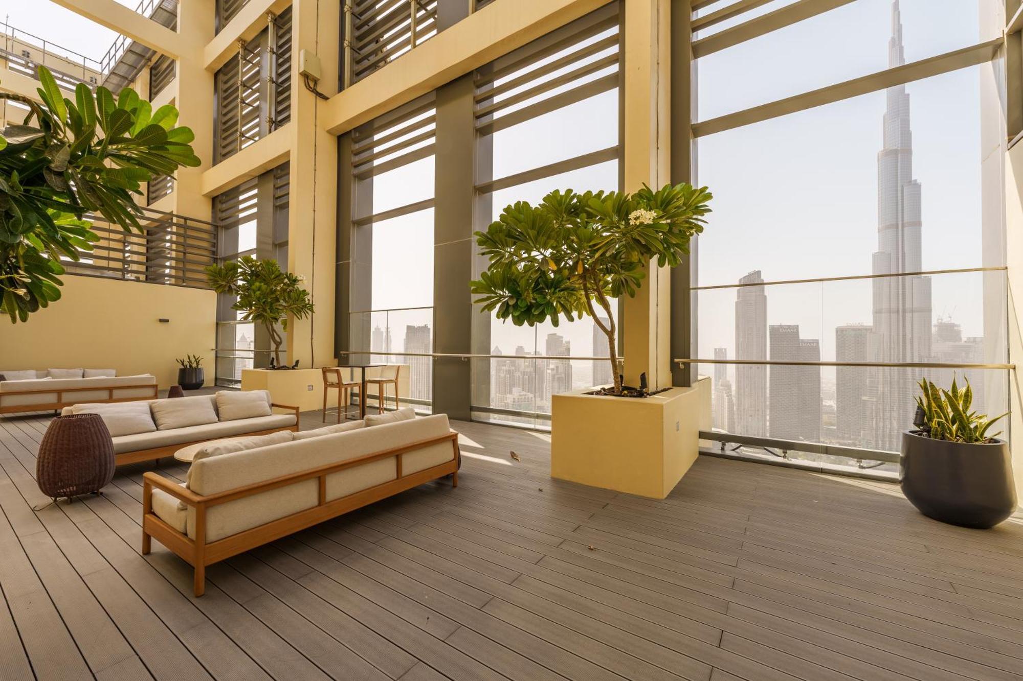 Maison Privee - Elevated Living With Spectacular Burj Khalifa Views Dubái Exterior foto